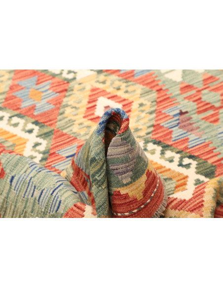 Kilim 128x167 Cm Kilim Afghanistan Lana Cardata A Mano