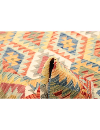 Kilim 128x186 Cm Kilim Afghanistan, Hand-carded Wool