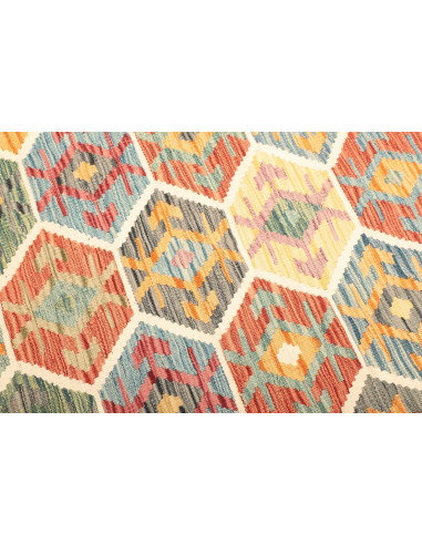 Kilim 126x176 Cm Kilim Afghanistan, Lana Cardata A Mano