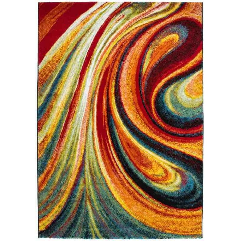 tappeto moderno fantasia thailand yala arcobaleno