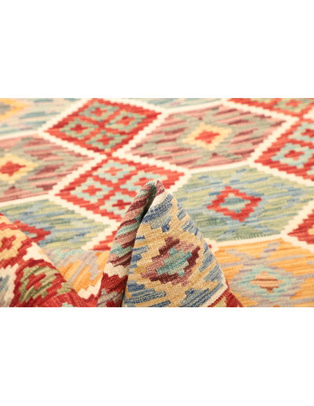 Kilim 125x182 Cm Kilim Afghanistan Hand-carded Wool