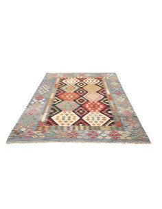 Kilim 167x239 Cm Kilim, Afghanistan, Lana Cardata A Mano 2