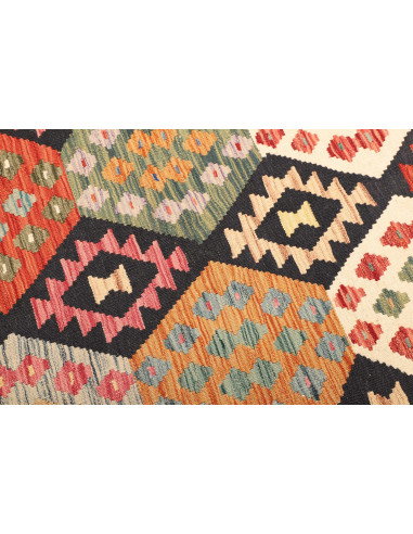 Kilim 167x239 Cm Kilim, Afghanistan, Hand-carded Wool
