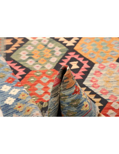 Kilim 167x239 Cm Kilim, Afghanistan, Hand-carded Wool