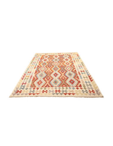 Kilim 177x236 Cm Kilim Afghanistan Lana Cardata A Mano