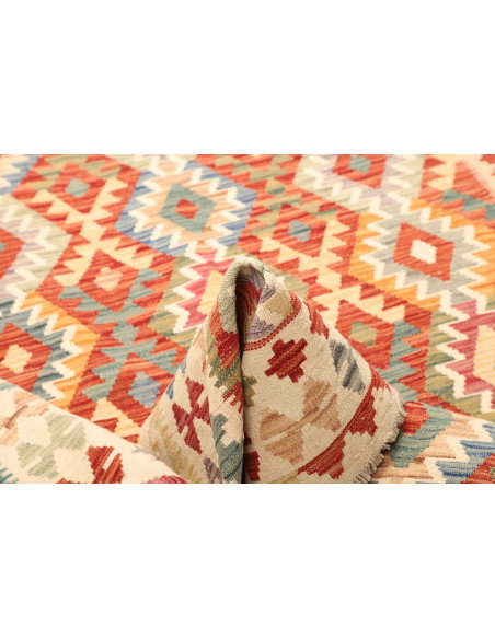 Kilim 177x236 Cm Kilim Afghanistan Lana Cardata A Mano