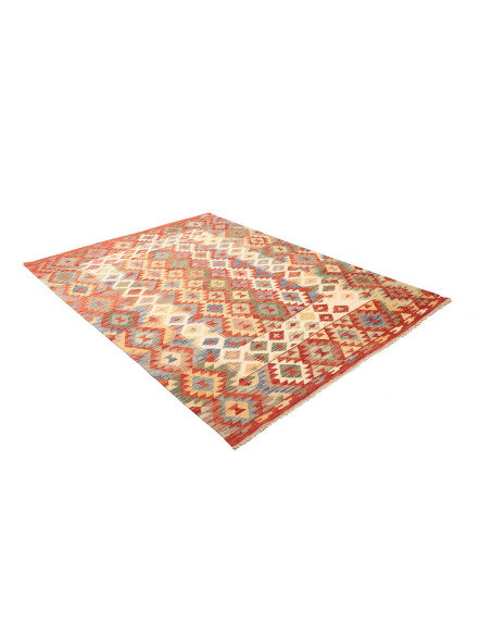 Kilim 171x235 Cm Kilim, Afghanistan, Lana Cardata A Mano