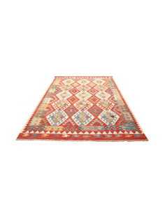 Kilim 176x248 Cm Kilim Afghanistan, Hand-carded Wool, Cotton 2