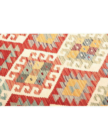 Kilim 176x248 Cm Kilim Afghanistan, Lana Cardata A Mano,