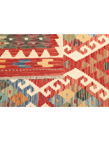 Kilim 176x248 Cm Kilim Afghanistan, Lana Cardata A Mano,