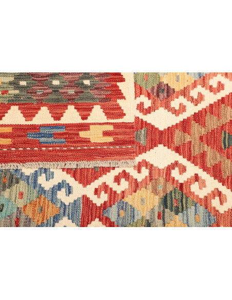 Kilim 176x248 Cm Kilim Afghanistan, Hand-carded Wool, Cotton
