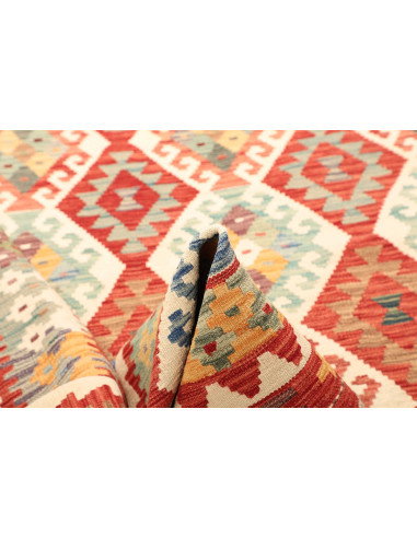 Kilim 176x248 Cm Kilim Afghanistan, Lana Cardata A Mano,