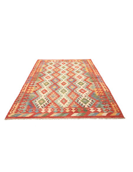 Kilim 171x230 Cm Kilim, Afghanistan, Lana Cardata A Mano