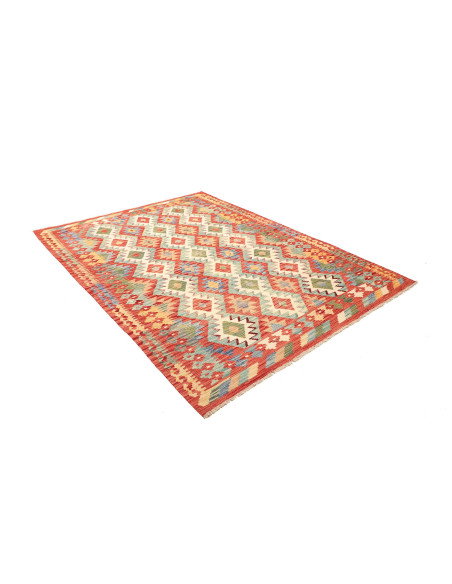 Kilim 171x230 Cm Kilim, Afghanistan, Hand-carded Wool