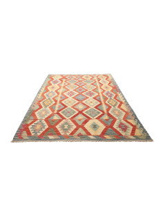 Kilim 174x239 Cm Kilim, Afghanistan, Lana Cardata A Mano, 2