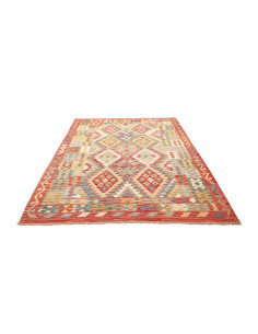 Kilim 183x243 Cm Kilim Afghanistan Lana Cardata A Mano 2