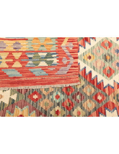 Kilim 183x243 Cm Kilim Afghanistan Hand-carded Wool
