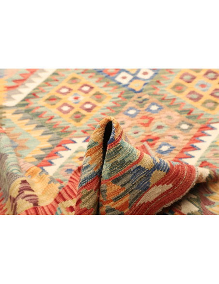 Kilim 183x243 Cm Kilim Afghanistan Hand-carded Wool