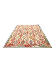 Kilim 181x237 Cm Kilim Afghanistan Hand-carded Wool (warp: 2