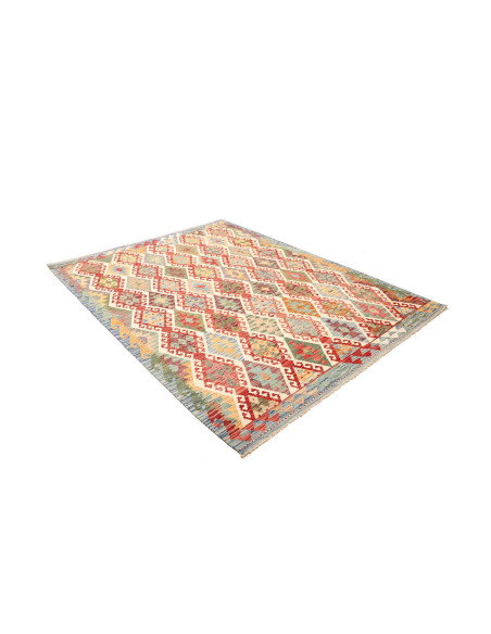 Kilim 181x237 Cm Kilim Afghanistan Hand-carded Wool (warp: