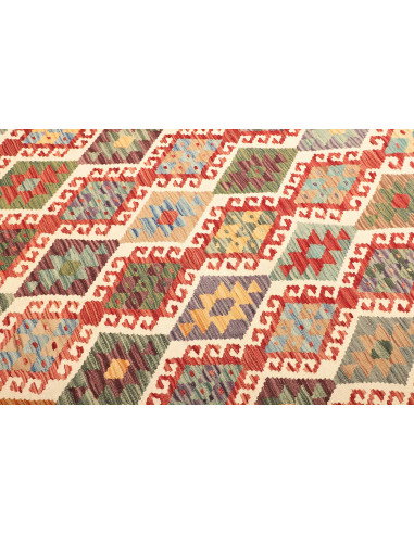 Kilim 181x237 Cm Kilim Afghanistan Hand-carded Wool (warp: