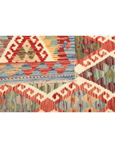 Kilim 181x237 Cm Kilim Afghanistan Lana Cardata A Mano