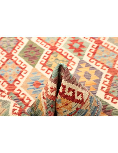 Kilim 181x237 Cm Kilim Afghanistan Lana Cardata A Mano