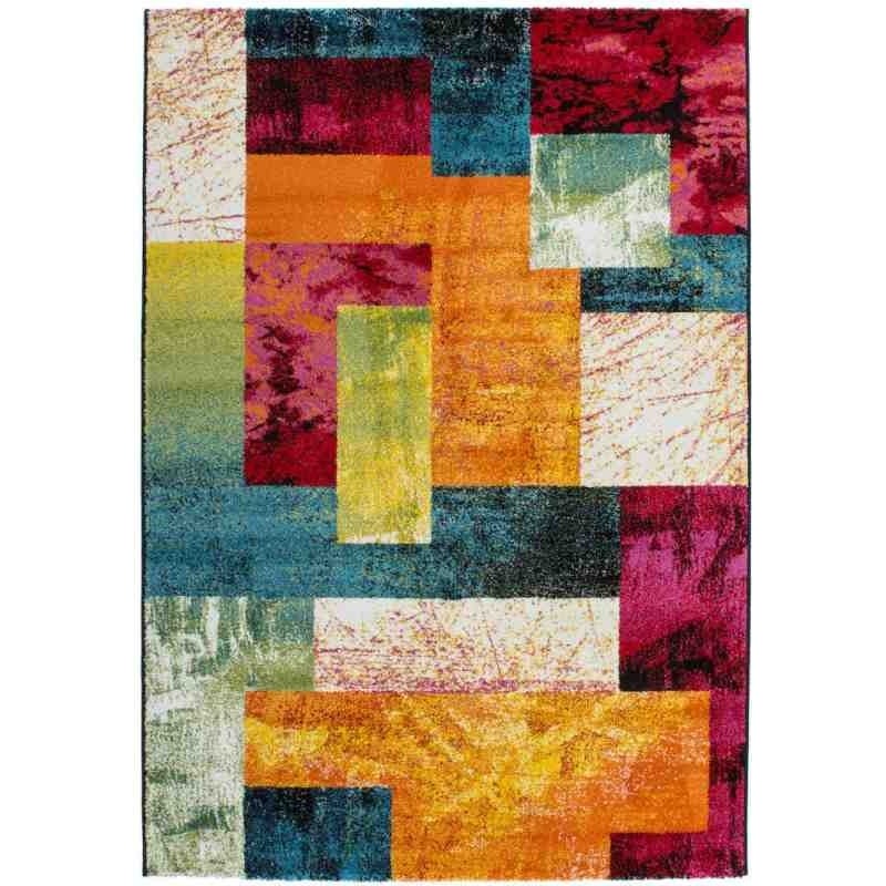 tappeto moderno patchwork thailand rangsit arcobaleno