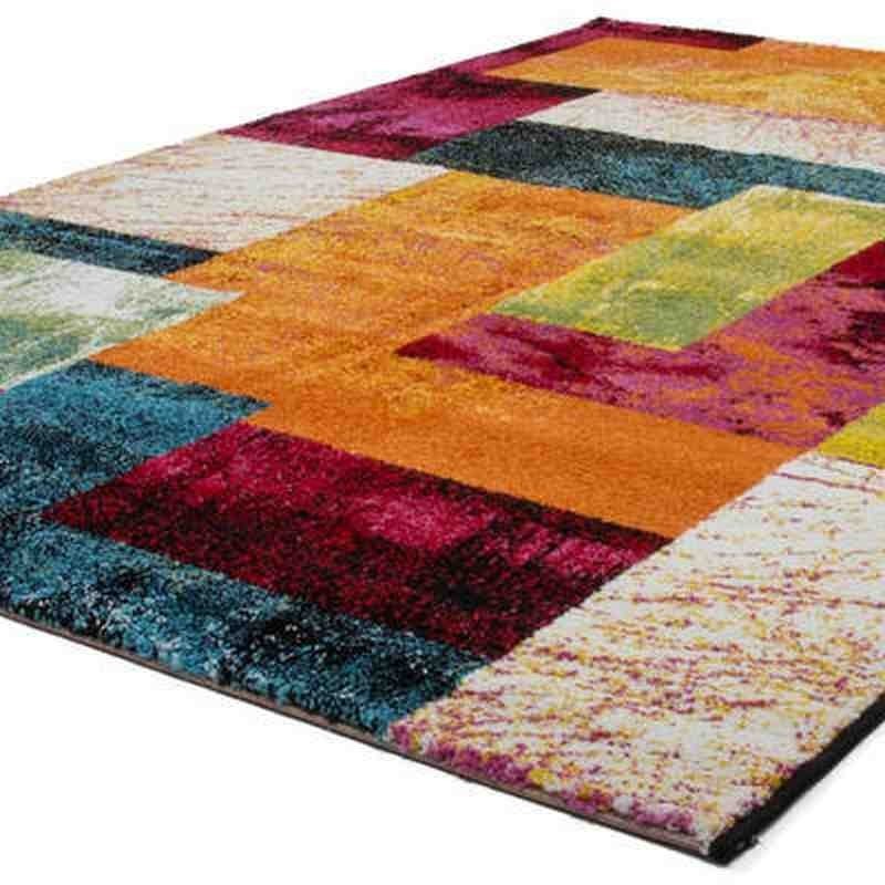 tappeto moderno patchwork thailand rangsit arcobaleno
