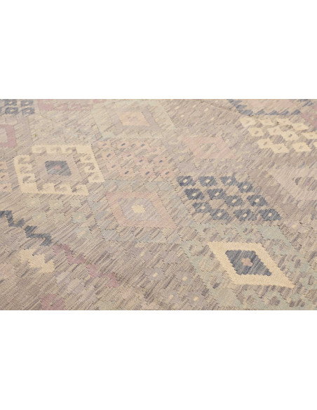 Kilim 256x342 Cm Kilim Afghanistan, Lana Cardata A Mano,