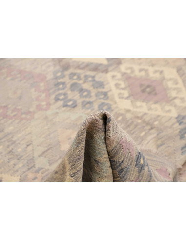 Kilim 256x342 Cm Kilim Afghanistan, Lana Cardata A Mano,
