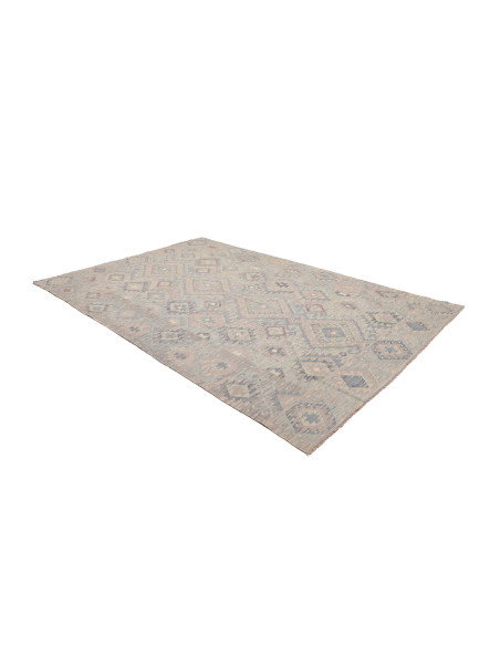Kilim 201x293 Cm Kilim, Afghanistan, Lana Cardata A Mano