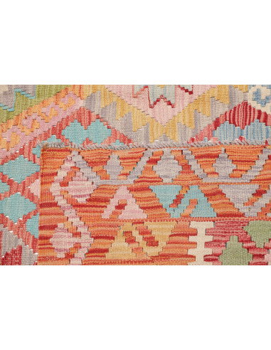 Kilim 204x288 Cm Kilim Afghanistan, Hand-carded Wool, 0.3 Cm