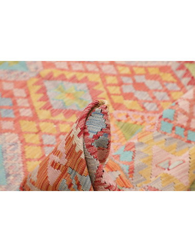 Kilim 204x288 Cm Kilim Afghanistan, Hand-carded Wool, 0.3 Cm