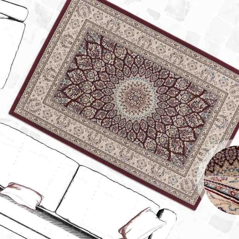 tappeto moderno classico tunisia tunis rosso