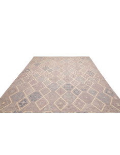 Kilim 257x344 Cm Kilim Afghanistan, Hand-carded Wool (warp: 2