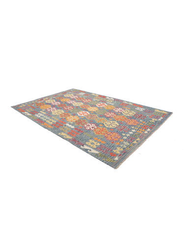 Kilim 206x298 Cm Kilim, Afghanistan, Hand-carded Wool (warp:
