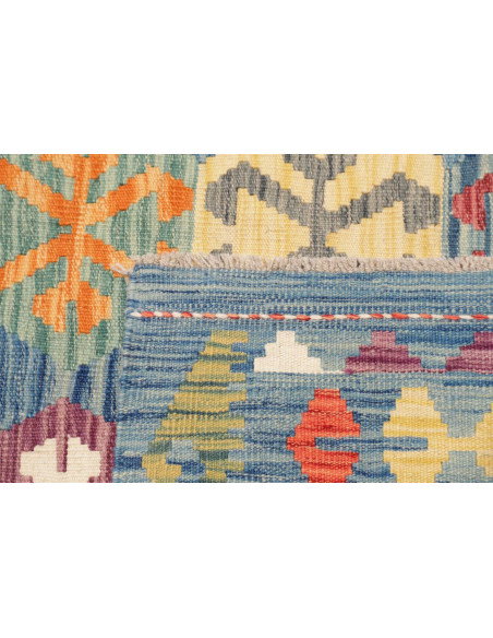 Kilim 206x298 Cm Kilim, Afghanistan, Hand-carded Wool (warp: