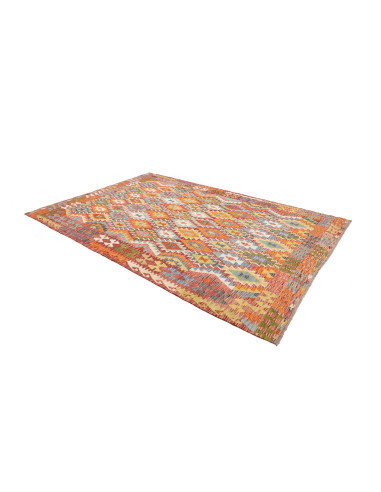 Kilim 210x304 Cm Kilim, Afghanistan, Hand-carded Wool (warp: