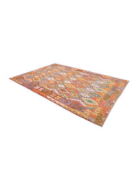 Kilim 210x304 Cm Kilim, Afghanistan, Hand-carded Wool (warp: