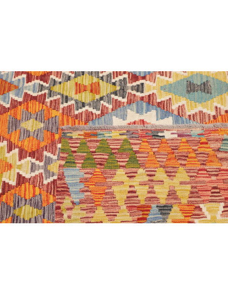 Kilim 210x304 Cm Kilim, Afghanistan, Hand-carded Wool (warp: