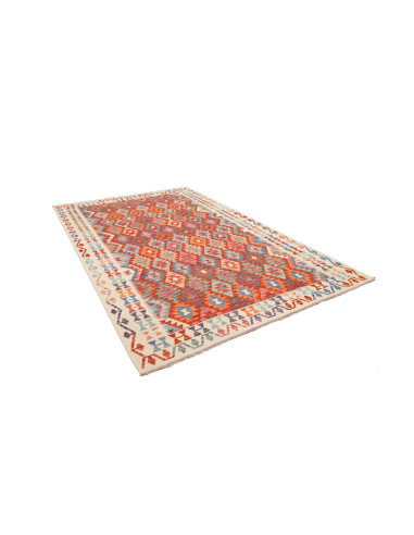 Kilim 204x300 Cm Kilim, Afghanistan, Hand-carded Wool,