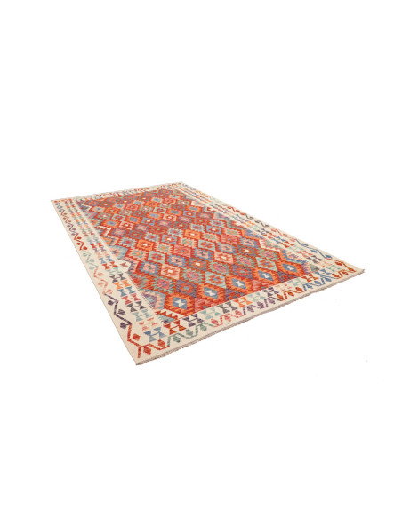 Kilim 204x300 Cm Kilim, Afghanistan, Hand-carded Wool,