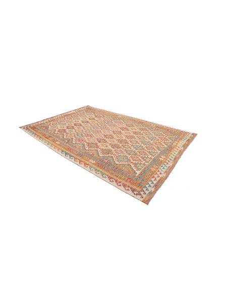 Kilim 208x302 Cm Kilim, Afghanistan, Hand-carded Wool