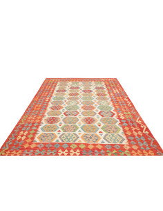 Kilim 202x308 Cm Kilim, Afghanistan, Lana Cardata A Mano, 2