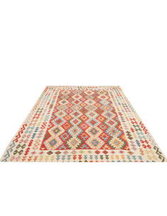 Kilim 208x291 Cm Kilim, Afghanistan, Wool, Cotton 2