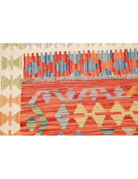 Kilim 208x298 Cm Kilim Afghanistan Hand-carded Wool Cotton