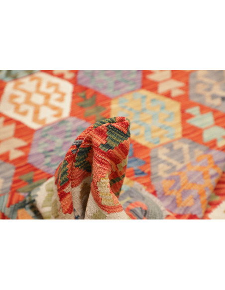 Kilim 207x301 Cm Kilim Afghanistan Hand-carded Wool