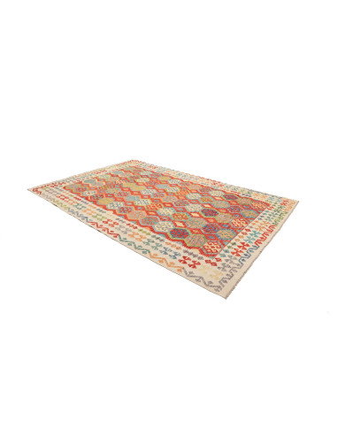 Kilim 209x301 Cm Kilim Afghanistan, Lana Cardata A Mano