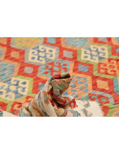 Kilim 209x301 Cm Kilim Afghanistan, Lana Cardata A Mano